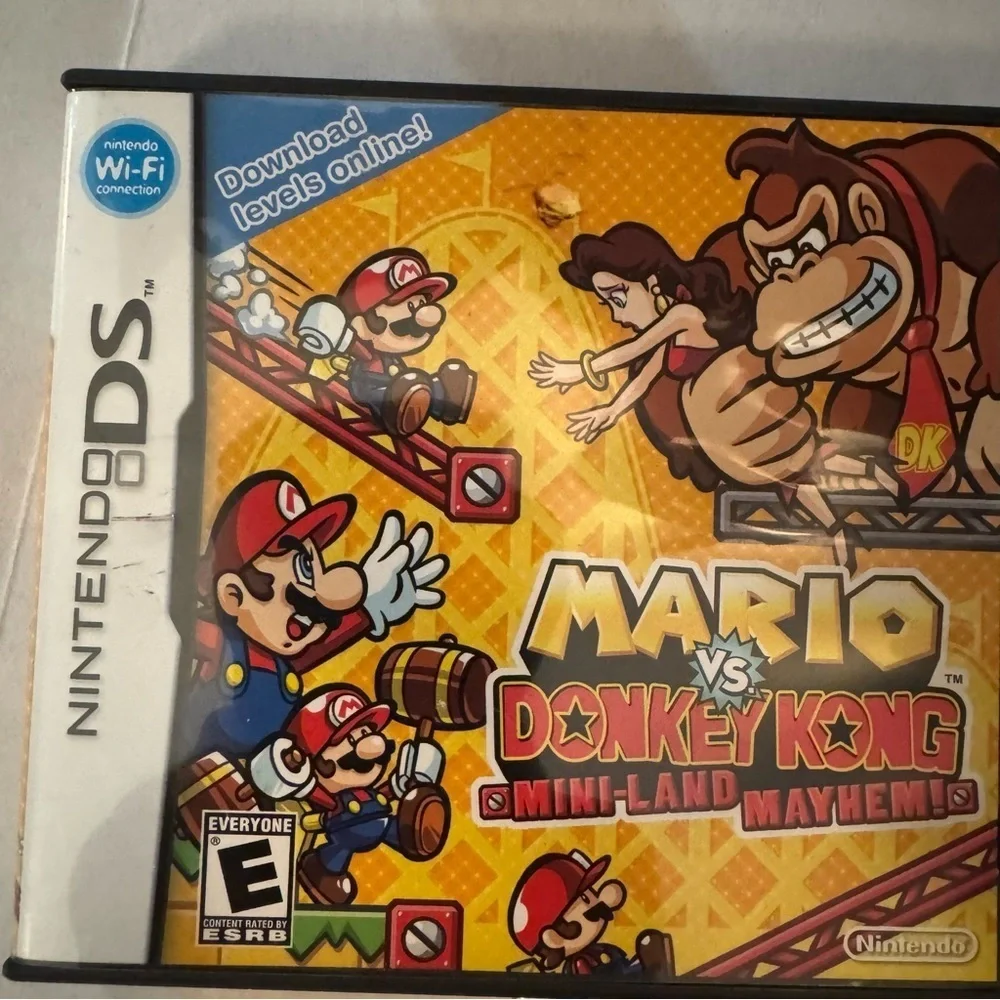 Mario vs. Donkey Kong: Mini-Land Mayhem (Nintendo DS) - Tested - Complete
